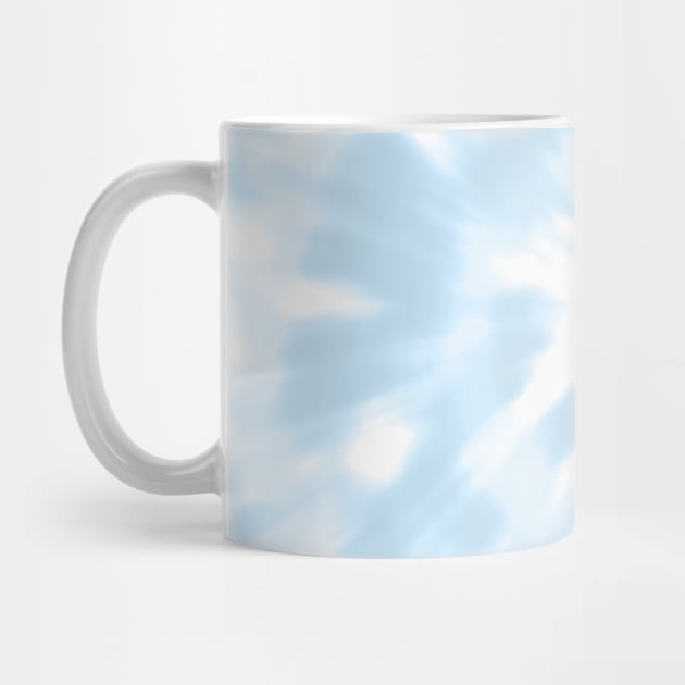 Light Blue Tie Dye - Pastel Blue by YourGoods